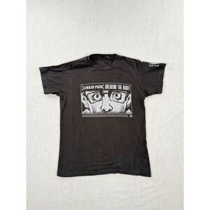 Linkin Park Breaking the Habit Graphic T-Shirt Mens Black Short Sleeve Tee